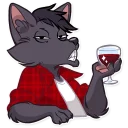 Sticker 🍷 Nio the Fox