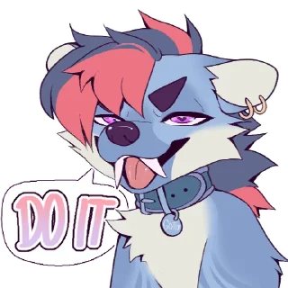 Sticker 🐺 Gottin Derwolf