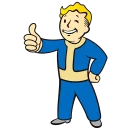 Sticker 👍 Vault boy