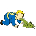 Sticker 😵 Vault boy