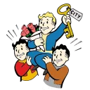 Sticker 🔑 Vault boy