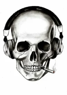 Sticker 🎧 ☠┼ｻɇ حŗμئｻɇŗ💀