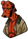 Sticker 😐 Hellboy