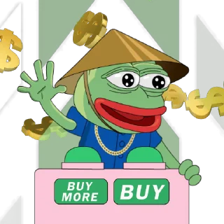 Video sticker 🥳 PEPE THE COIN