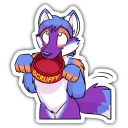 Sticker 🐱 Scruffy The Fox!