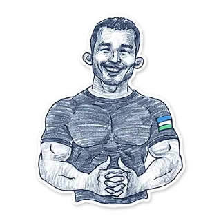 Sticker 😁 MMA Uzbekistan