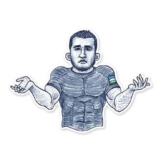 Sticker 🤷‍♂️ MMA Uzbekistan