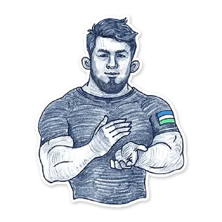 Sticker 😎 MMA Uzbekistan