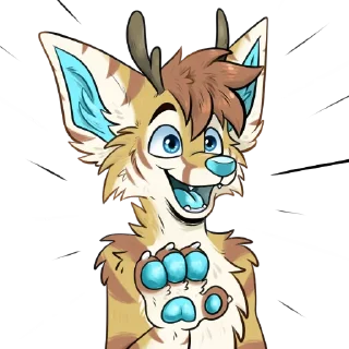 Sticker 😃 Thane Fennec