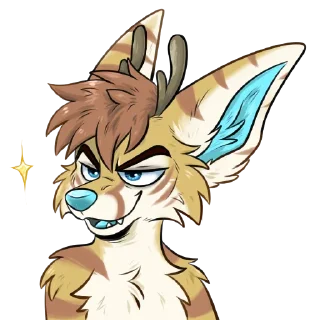 Sticker 😏 Thane Fennec