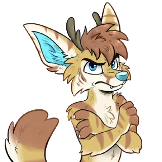 Sticker 😒 Thane Fennec