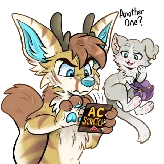 Sticker 💲 Thane Fennec