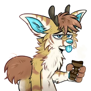 Sticker 😴 Thane Fennec