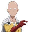 Sticker 👉 One Punch Man