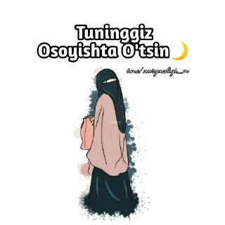 Sticker 🌙 Kanal @NURYUZLIGI_M