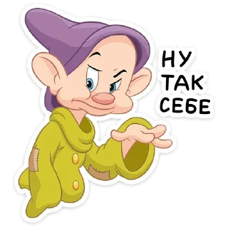 Video sticker 🤨 Белоснежка и гномы (@TgSticker)