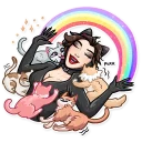 Sticker 🐱 Catwoman ::TgSticker