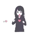 Video sticker 😍 MENHERA CHAN ~ @russia2d