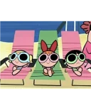 Video sticker 😎 Powerpuff girls