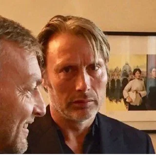 Sticker 😠 Mads Mikkelsen @Nekosticker