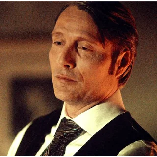 Sticker 😒 Mads Mikkelsen @Nekosticker