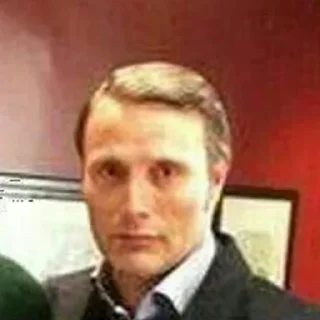 Sticker 😐 Mads Mikkelsen @Nekosticker