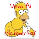 Sticker 😁 HomerRock