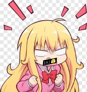 Sticker 😡 Anime