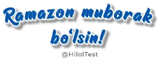 Sticker 🌙 Hilol Test — @HilolTest