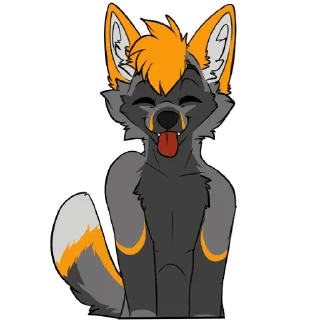 Sticker 😝 KestralFox's