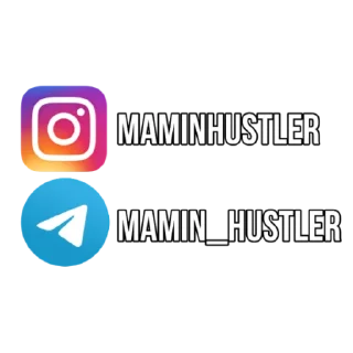 Sticker ⚠️ MAMIN HUSTLER