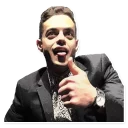 Video sticker 😛 RamiMalek