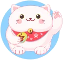 Sticker 😊 maneki neko