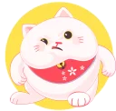 Sticker 😠 maneki neko