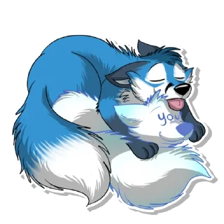 Sticker 🐶 Scout Fox