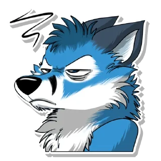 Sticker 😒 Scout Fox