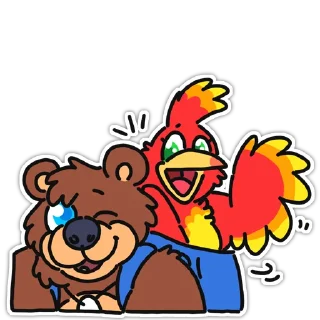 Video sticker 👋 Banjo Kazooie