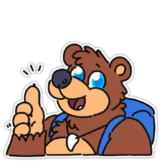 Sticker 👍 Banjo Kazooie