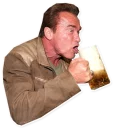 Sticker 🍺 Arnold Schwarzenegger