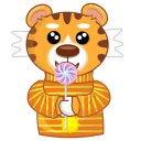 Sticker 🍭 Тиграля