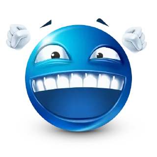 Sticker 😄 Blue Emojis | Halloween