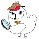 Sticker 🐔 Meme Chick