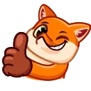 Video sticker 👍 Feisty Fox