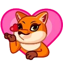 Video sticker 😘 Feisty Fox