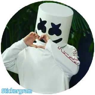 Sticker ❤️ Marshmello DJ