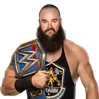 Sticker 🤴 @wwe_network_channel_bot WWE current champion