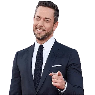 Sticker 😉 @STIKERFORALL ZACHARY LEVI