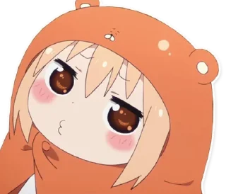 Sticker 😗 Himoutu! Umaru-Chan @Otakuzdream