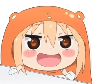 Sticker 😀 Himoutu! Umaru-Chan @Otakuzdream