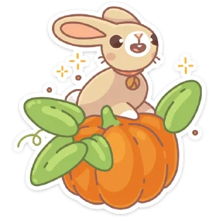 Sticker 🎃 Миндаль :: @stickroom